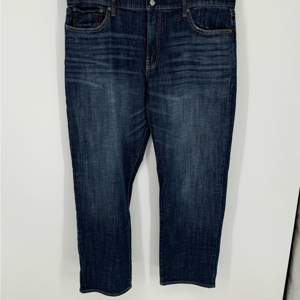 Lucky Brand Jeans Men’s 40x30 Blue 329 Classic Straight Cotton Stretch Jeans H3